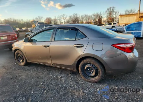 2019 Toyota Corolla L from USA, damaged, VIN 2T1BURHE6KC187254